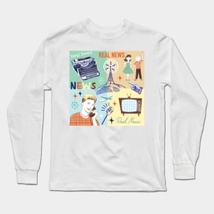 Real News Long Sleeve T-Shirt